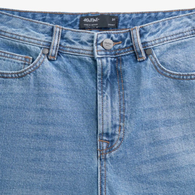 Quần jean nam RT form Straight màu Xanh ( form suông) - ROUTINE 10F24DPA010 | ROUTINE CÀ MAU