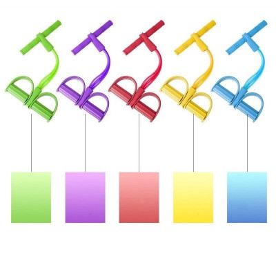 Dây tập bụng, dây kéo kháng lực tập cơ vai và ngực 4 ống, 6 ống Sportslink