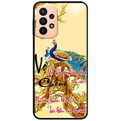 Ốp lưng dành cho Samsung A13 4G mẫu Thư Pháp Vợ Chồng