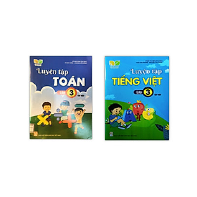 Sách - Combo luyện tập toán + tiếng việt lớp 3 tập 1 ( Kết nối tri thức )
