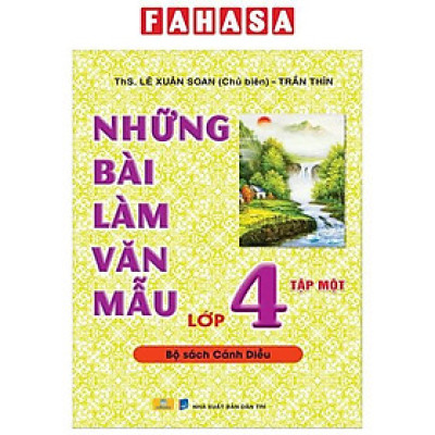 Sách - Những Bài Làm Văn Mẫu Lớp 4 - Tập 1 (Cánh Diều)