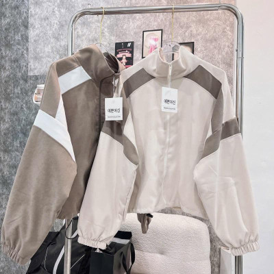 [LZ] Áo khoác da lộn phối dây rút cực chuẩn bao chất-A2200