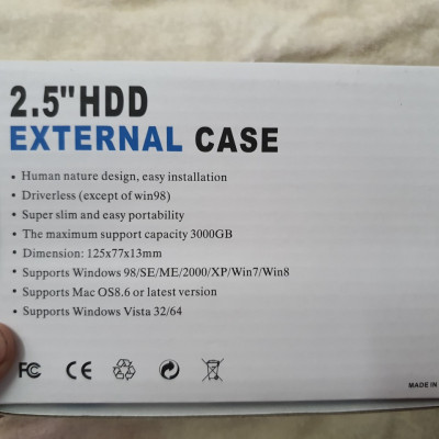 Hộp box đựng ổ cứng laptop 2.5inch External Case chuẩn USB 3.0 - Hàng chính hãng