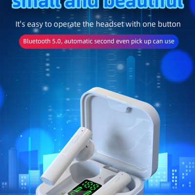 CINCATDY Tai Nghe Gaming True Wireless Earbuds Headphone Bluetooth V5.0 Phiên Bản Nâng Cấp Headset Air6 Pro