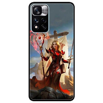 Ốp lưng dành cho Xiaomi Redmi Note 11 Pro 5G ( Bản Nội Địa ) - Cô Gái Trượng Đỏ