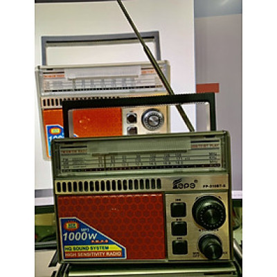 ĐÀI RADIO Fp 310BT-tấm pin năng lượng mặt trời Xuất xứ Nhật Bản Mẫu Mới Nhất quà tặng giành cho người thân yêu-Hàng Chính Hãng