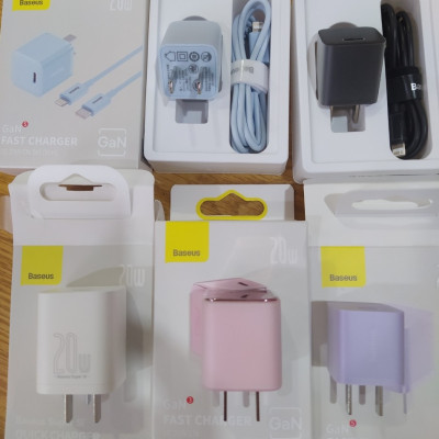 Bộ sạc nhanh GaN5 20W, siêu nhỏ gọn Baseus GaN5 Fast Charger 1C 20W (PD/ QC Multi Quick Charge Support, Smart Protect) - Hàng chính hãng