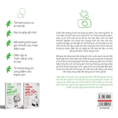 Sách - Trẻ Thông Minh Ghi Nhớ Như Thế Nào  - NXB Phụ Nữ