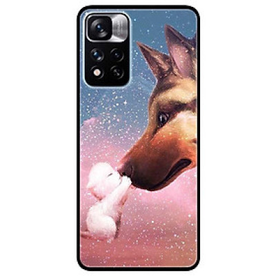 Ốp lưng dành cho Xiaomi Redmi Note 11 Pro 5G ( Bản Nội Địa ) - Cún Con Trắng