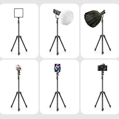 Tripod Yunteng VCT-5228 Đa Năng - Chân Đế Quay Phim Chụp Ảnh Chuyên Nghiệp, Cao Tối Đa 210cm - Hàng chính hãng