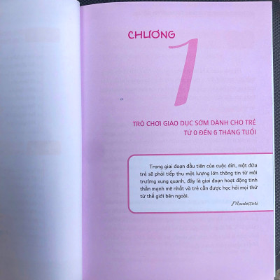 Sách: Giáo Dục Motessori Tại Nhà