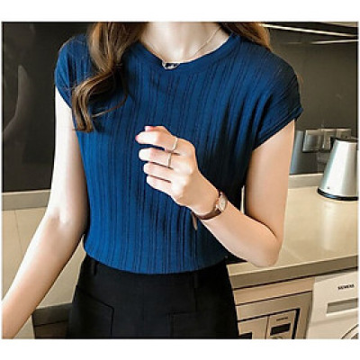 Áo len nữ thu đông, áo len tăm trẻ trung dễ mặc AL15