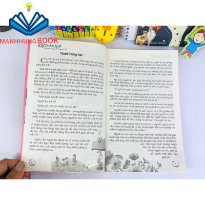 Sách - 108 Câu Chuyện Hay Nhất Phẩm chất, Thói Quen Tốt.