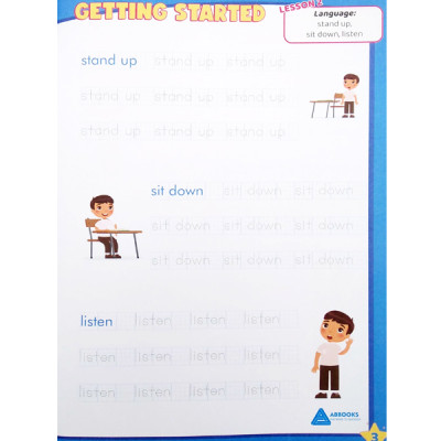 Luyện Viết Và Học Từ Vựng Tiếng Anh Lớp 1 - Notebook ( Tặng Kèm Bút Chì + Gôm + Chuốt )