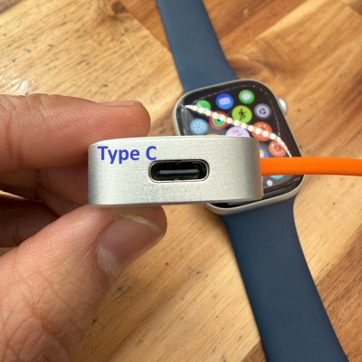 Đế sạc không dây cho Apple Watch Wi wu M23 2 cổng input (C + L) -Bảo Hành 6 tháng - Hàng chính hãng