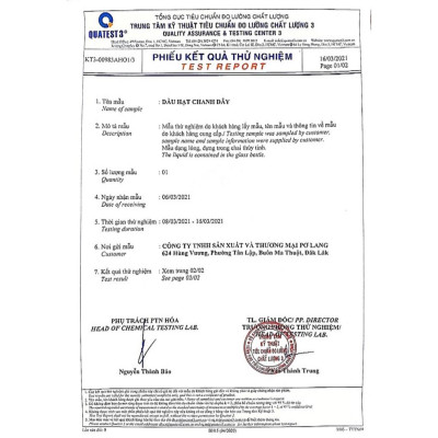 Tinh Dầu Hạt Chanh Dây Pơ Lang Nguyên Chất Tự Nhiên,Kháng Khuẩn,Sạch Mụn Chính Hãng 100% 10/30ml