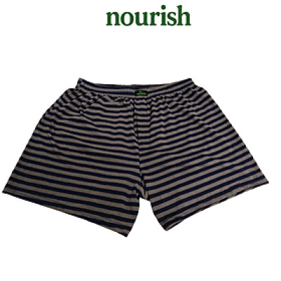 Quần đùi mặc nhà nam chất cotton họa tiết sọc trẻ trung NTQĐN0888