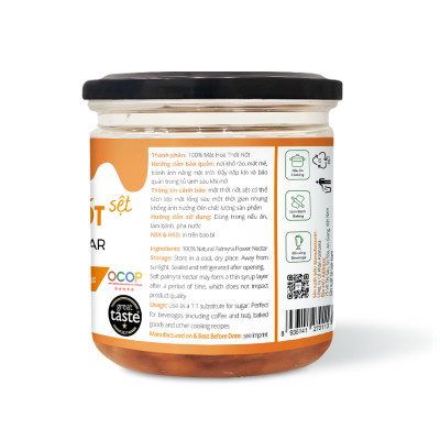 PALMANIA Mật thốt nốt sệt 400G | 1 sao Great Taste Awards 2021 | Nguyên Chất, Tự Nhiên & Vì Sức Khỏe | Đặc sản An Giang