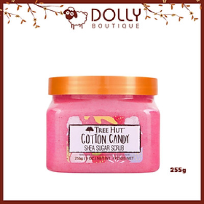 Tẩy Tế Bào Chết Body Tree Hut Shea Sugar Cotton Candy 255g