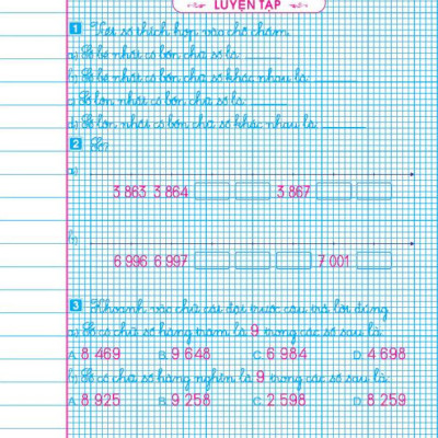 Sách - Vở Ô Li Bài Tập Toán 3 - Quyển 2 (Theo Chương Trình GDPT Mới)