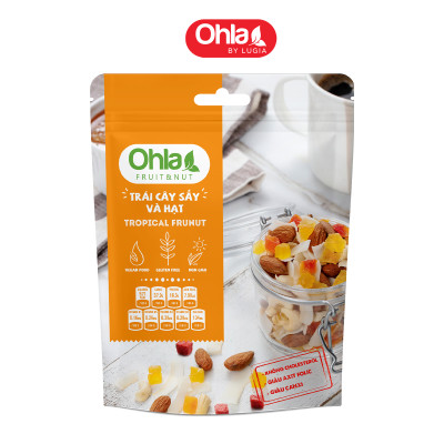 Combo Nhâm Nhi 2 ( óc chó 200g, combo năng lượng tropical)