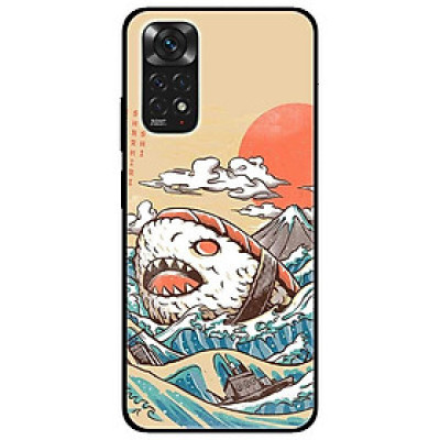 Ốp lưng dành cho Xiaomi Redmi Note 11 4G - Cá Shushi Cuộn
