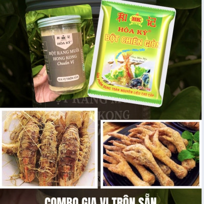 Bột rang muối HongKong 200gr gia vị trộn sẵn Hoà Ký