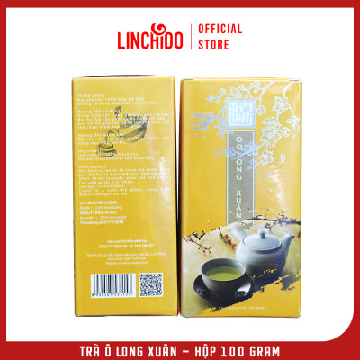 Trà Ô Long Xuân - Hộp 100 Gram