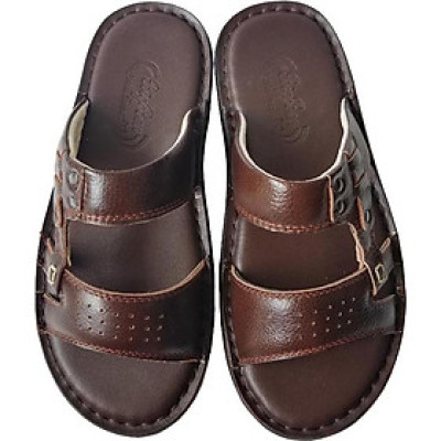 Dép Nam BIGGBEN Da Bò Thật Cao Cấp DN163