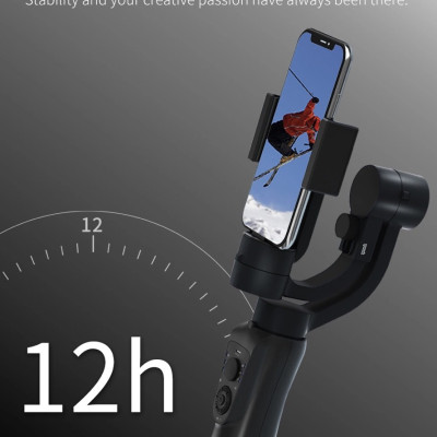 Gậy chống rung Wiwu 3-Axis Stabilized Gimbal S5B cho điện thoại thông minh dưới 6 inch, hỗ trợ chụp toàn cảnh 180 độ/ 330 độ - Hàng chính hãng