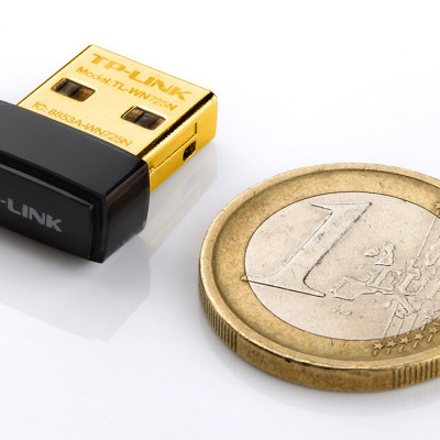 USB thu WiFi Siêu nhỏ gọn TP-LINK WN725N - Hàng Chính Hãng