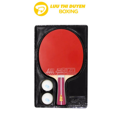 Vợt Bóng Bàn Double Fish - Lừu Thị Duyên Boxing - Model 2AC, 3AC, 4AC, 5AC - Mẫu mới, kèm 2 quả bóng bàn