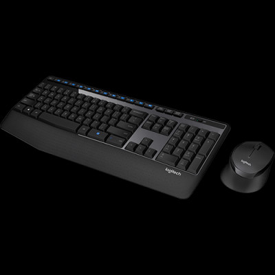 Combo chuột và bàn phím không dây Logitech MK345 - Hàng chính hãng