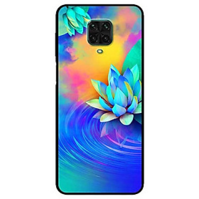 Ốp lưng dành cho Xiaomi Redmi 9s - 9 Pro - 9 Promax mẫu Sen Xanh Nước