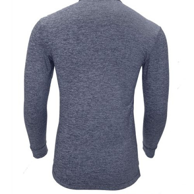 Áo phông nam dài tay màu xanh navy ALIGRO ALGAPD001