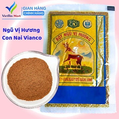 2 GÓI BỘT NGŨ VỊ HƯƠNG hiệu con nai Vianco 10GR