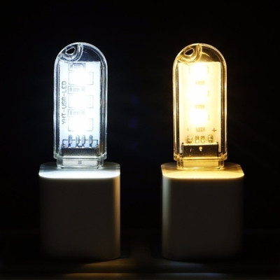 Đèn led mini 3 bóng, 8 bóng, 24 bóng siêu sáng cổng cắm usb thích hợp làm việc ban đêm, học tập, đọc sách siêu tiện dụng