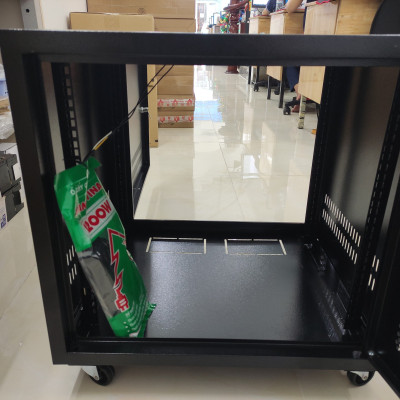 Tủ mạng HTTrack 9U-D500 - Bánh Xe -  Hàng Chính Hãng