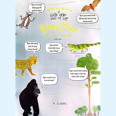 Sách - Những Câu Hỏi Tò Mò Và Giải Đáp Thú Vị Về Rừng Mưa - Huy Hoàng
