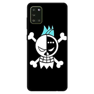 Ốp lưng dành cho Samsung A31 mẫu Đầu Lâu Tóc Xanh