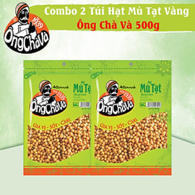 Combo 2 Túi Hạt Mù Tạt Vàng Ông Chà Và 500g (Yellow Mustard Seeds)