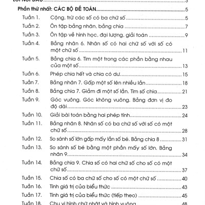 Vở Ôn Luyện Cuối Tuần Toán 3 Tập 1 (Dùng Chung Cho Các Bộ SGK Hiện Hành) _HA