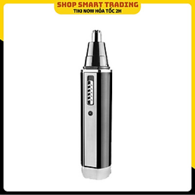 Máy tỉa lông mũi, râu, lông mày đa năng 4 in 1 - Dùng pin sạc tiện lợi – Sắt không gỉ, Chống nước, Cắt tóc, cạo râu, tỉa lông mũi và tỉa lông mày