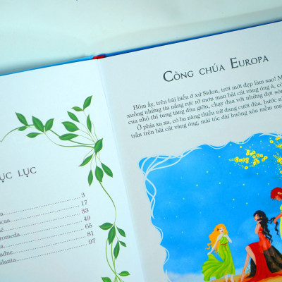 Sách văn học thiếu nhi - Những Câu Chuyện Hay Nhất Về Các Nàng Công Chúa Trong Thần Thoại Hy Lạp