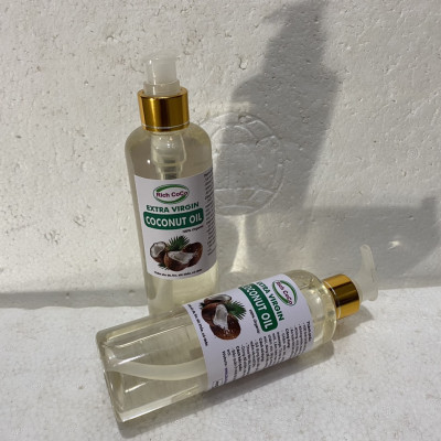DẦU DỪA HỮU CƠ ÉP LẠNH - RICH COCO - EXTRA VIRGIN COCONUT OIL – CHAI 300ml