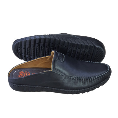 Dép bít mũi nam da bò thật HÀ NAM cao cấp GSB2047