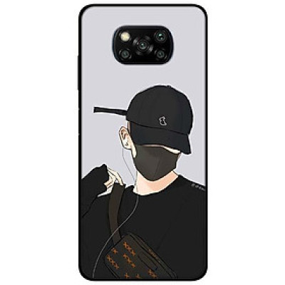 Ốp lưng dành cho Xiaomi Poco X3 mẫu Bad Boy