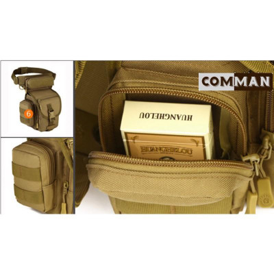 Túi đeo đùi COMMAN_chiến thuật_chống nước
