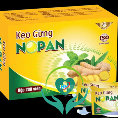 ￼Kẹo Gừng Nopan- hộp 200 viên