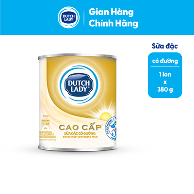 Sữa đặc có đường Dutch Lady cao cấp 380g